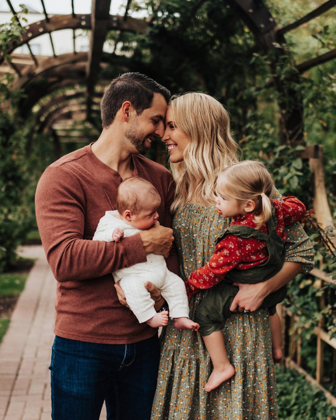 Janessa with her family